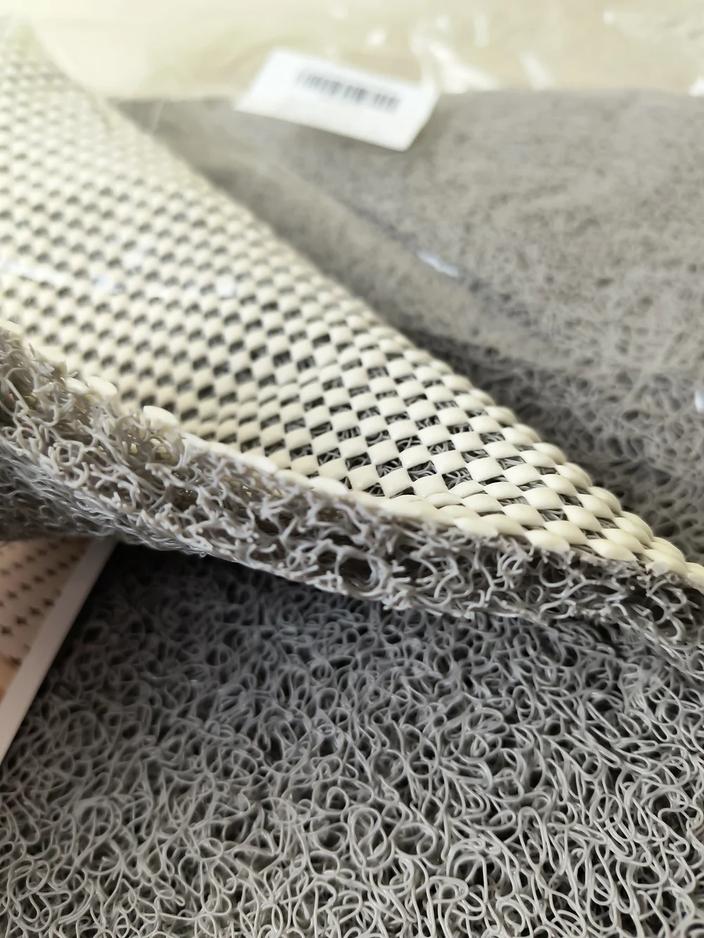 Hifslam Gray Non-Slip Bath Mat - Textured Shower & Tub Mat